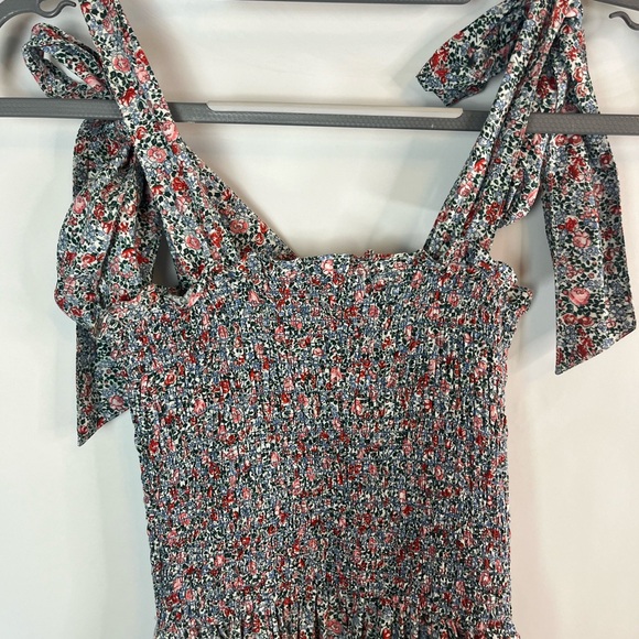 Doen Jasmin dress in white petit jardin size xs maxi sleeveless floral print - Picture 4 of 8